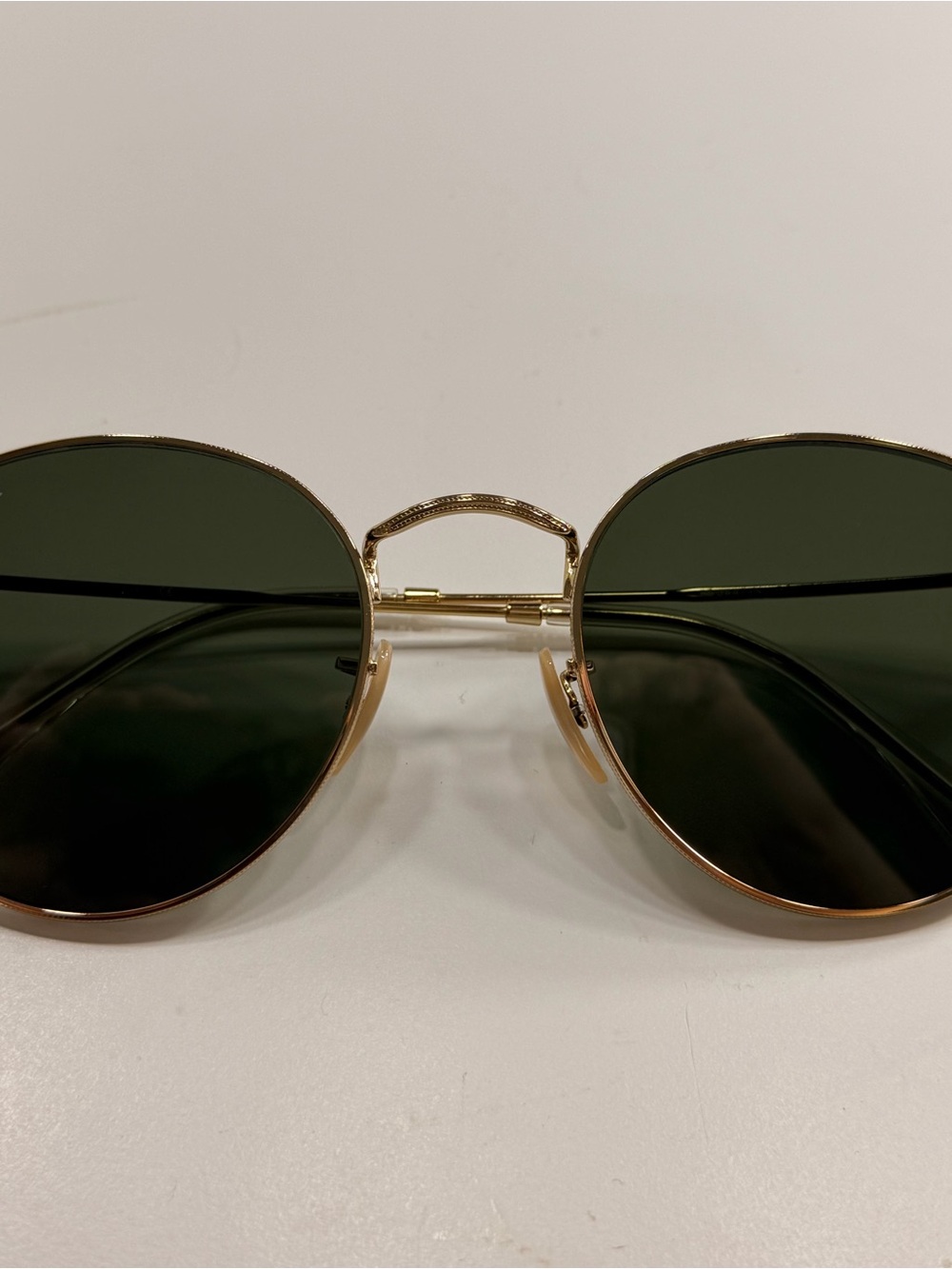 Ray-Ban Round Metal Gold G-15 Green